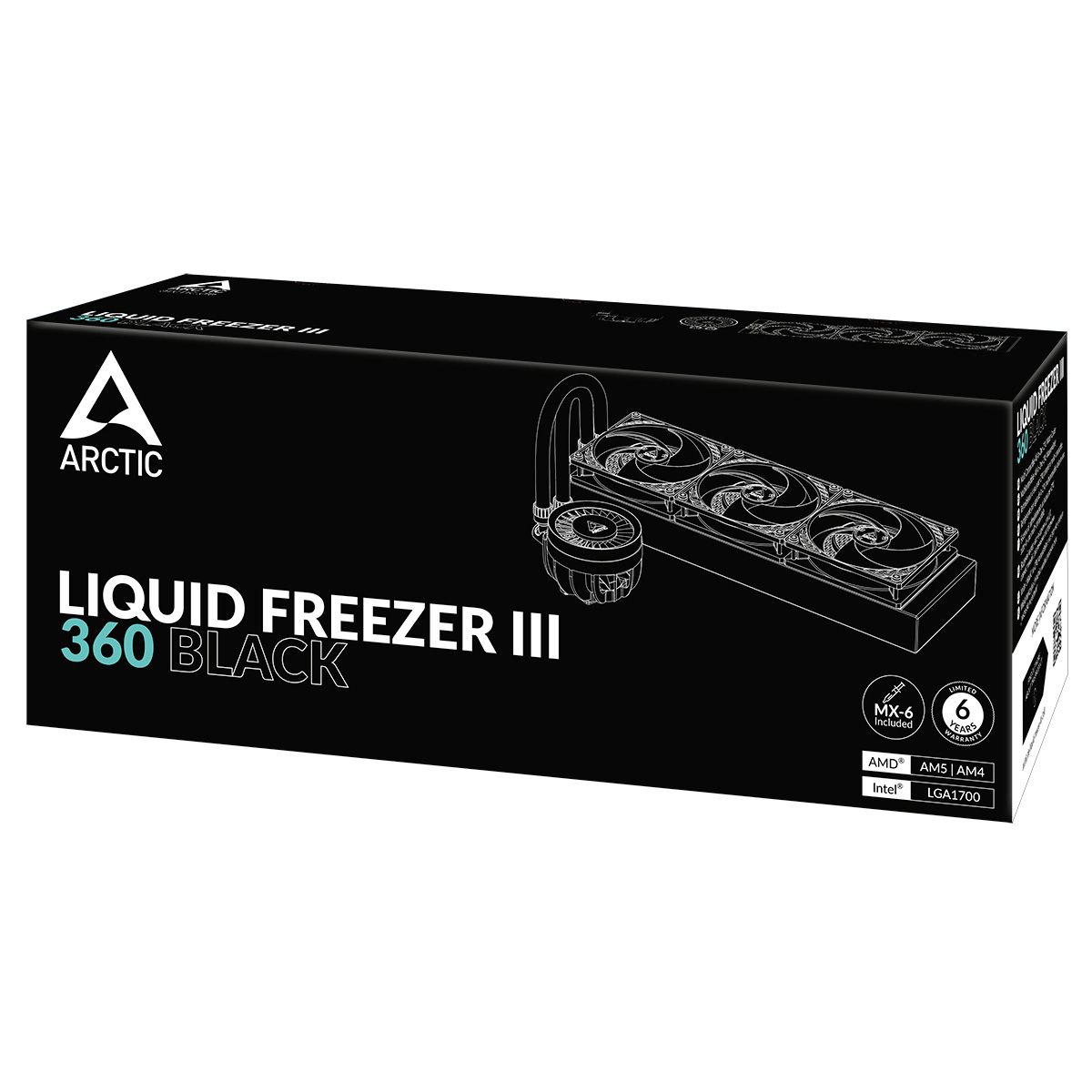 Жидкостная система охлаждения Arctic Cooling Arctic Liquid Freezer III-360 Multi Compatible All-In-One CPU Water Cooler (ACFRE00136A)