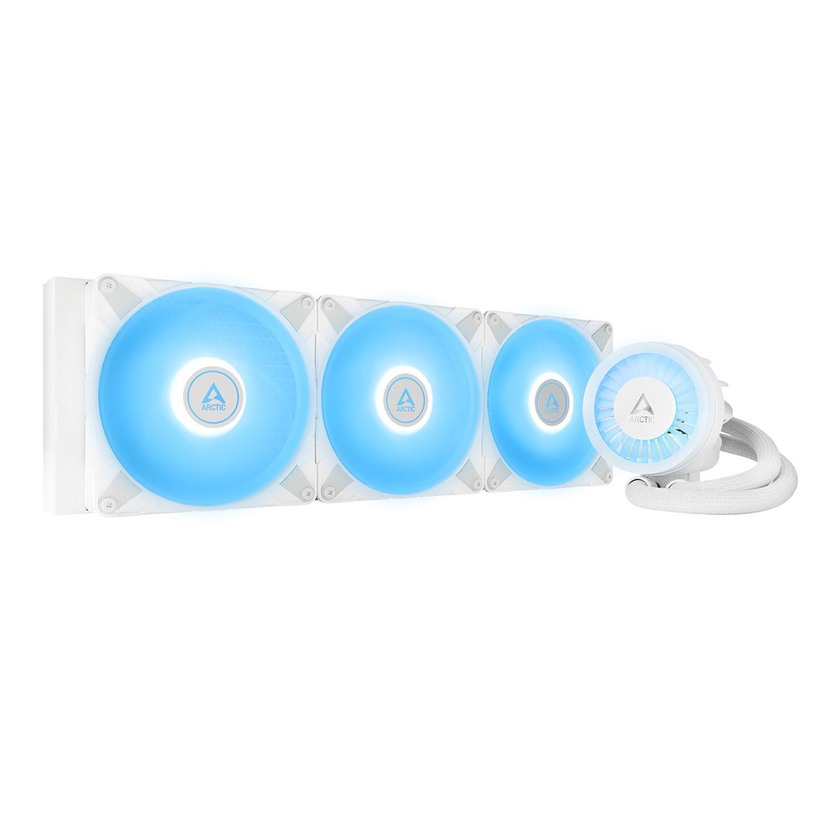 Жидкостная система охлаждения Arctic Cooling Arctic Liquid Freezer III-420 A-RGB White Multi Compatible All-In-One CPU Water Cooler (ACFRE00153A)