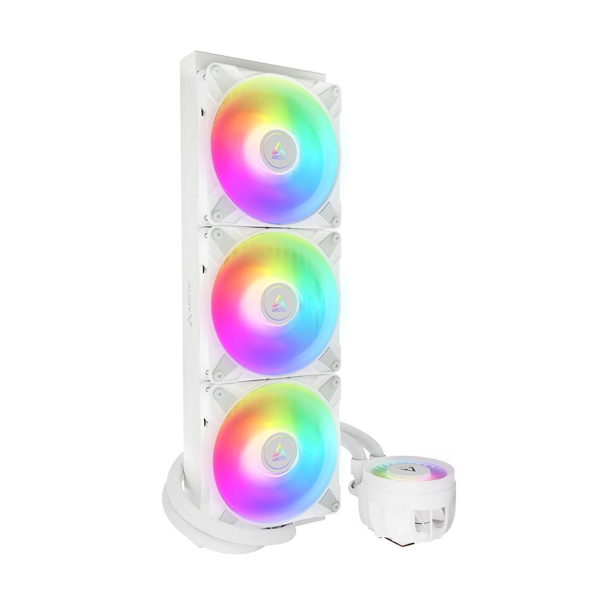 Жидкостная система охлаждения Arctic Cooling Arctic Liquid Freezer III-420 A-RGB White Multi Compatible All-In-One CPU Water Cooler (ACFRE00153A)