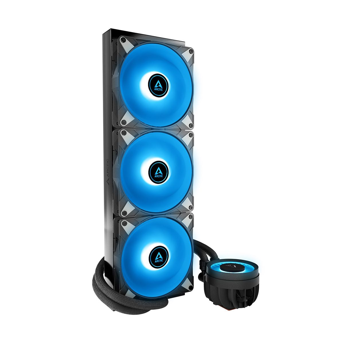 Жидкостная система охлаждения Arctic Cooling Arctic Liquid Freezer III-420 A-RGB Black Multi Compatible All-In-One CPU Water Cooler (ACFRE00145A)