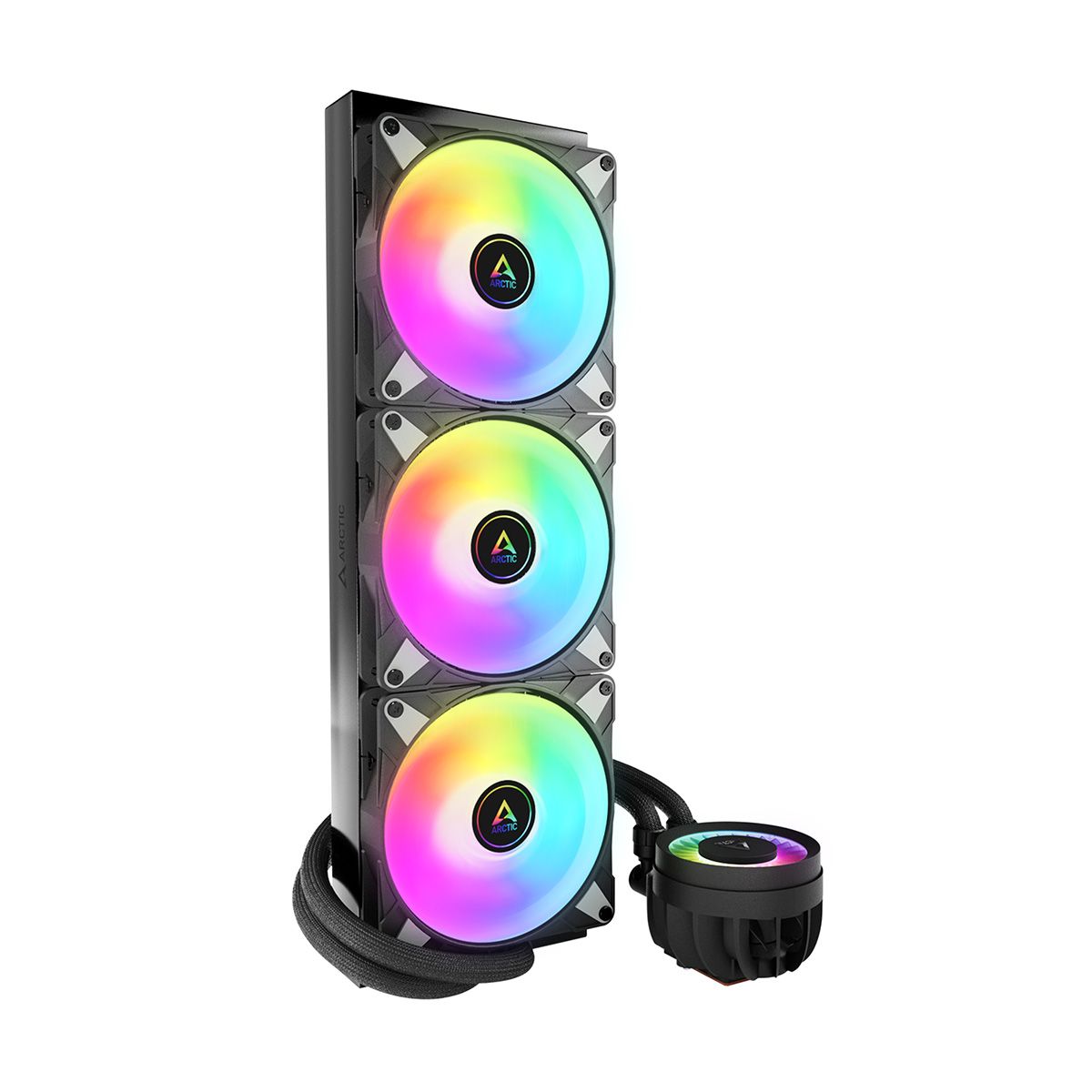 Жидкостная система охлаждения Arctic Cooling Arctic Liquid Freezer III-420 A-RGB Black Multi Compatible All-In-One CPU Water Cooler (ACFRE00145A)