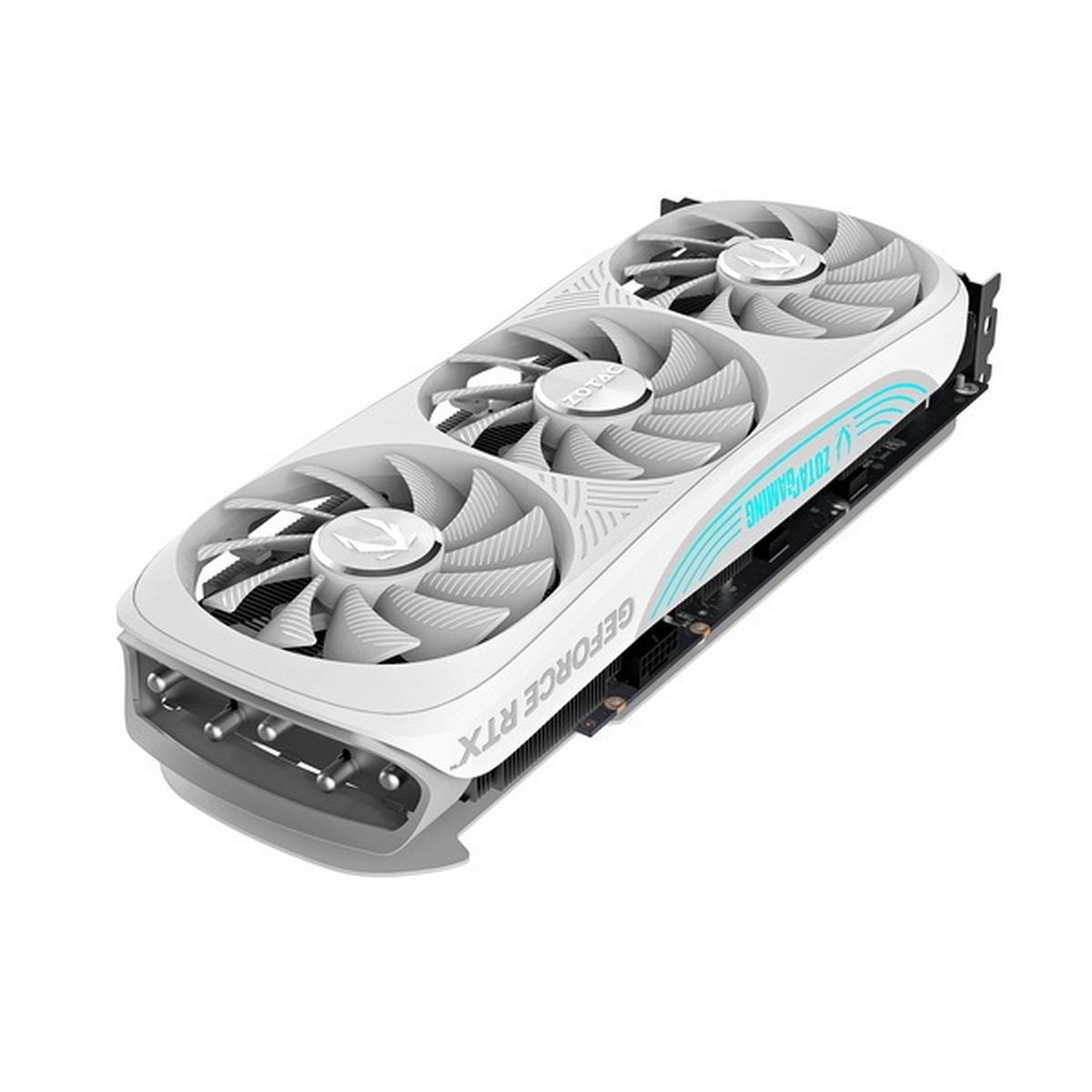 Видеокарта Zotac RTX4070Ti SUPER TRINITY OC WHITE ED 16GB GDDR6X 256bit 3xDP HDMI 3FAN Premium Pack