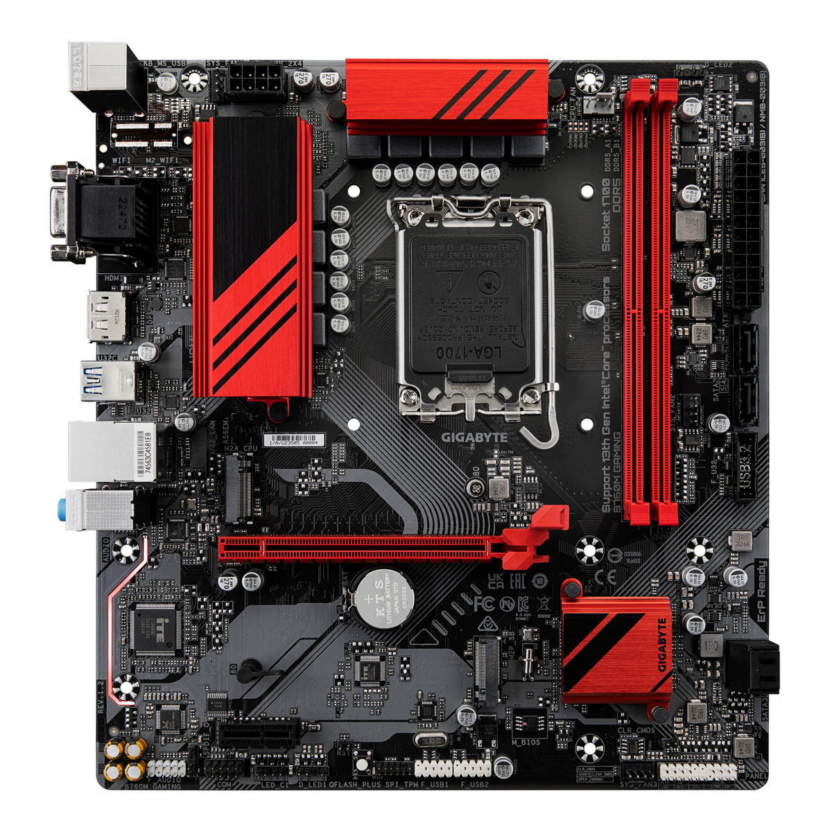 Материнская плата Gigabyte B760M GAMING, RTL