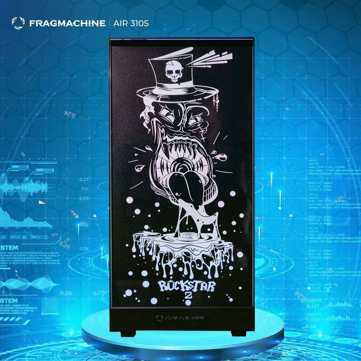 Компьютер FragMachine Air 3105 (i5-10400F, 16GB DDR4, SSD 500Gb, RTX 3060 8Gb, noOS)