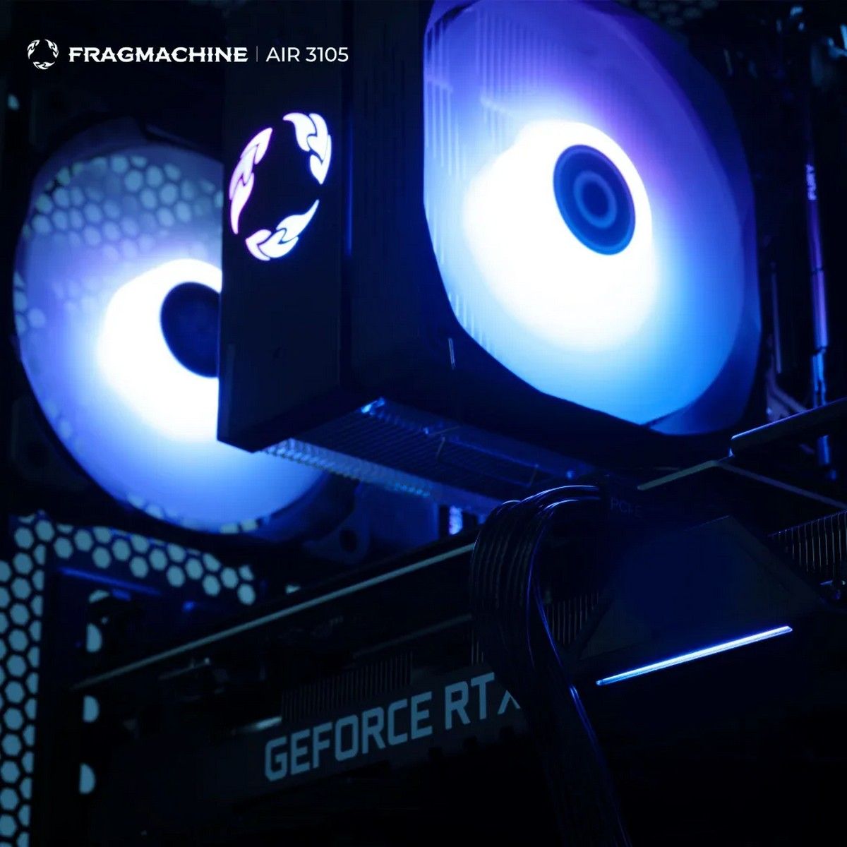 Компьютер FragMachine Air 3105 (i5-10400F, 16GB DDR4, SSD 500Gb, RTX 3060 8Gb, noOS)