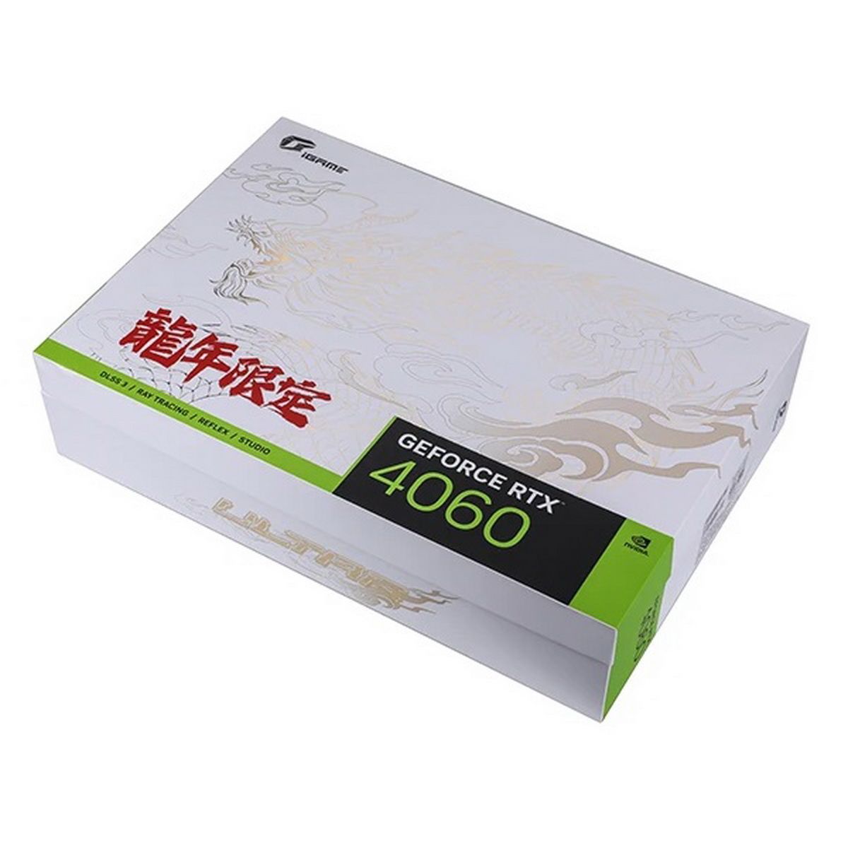 Видеокарта Colorful RTX4060 iGame Loong Edition OC 8GB-V GDDR6 128bit 3xDP HDMI 3FAN