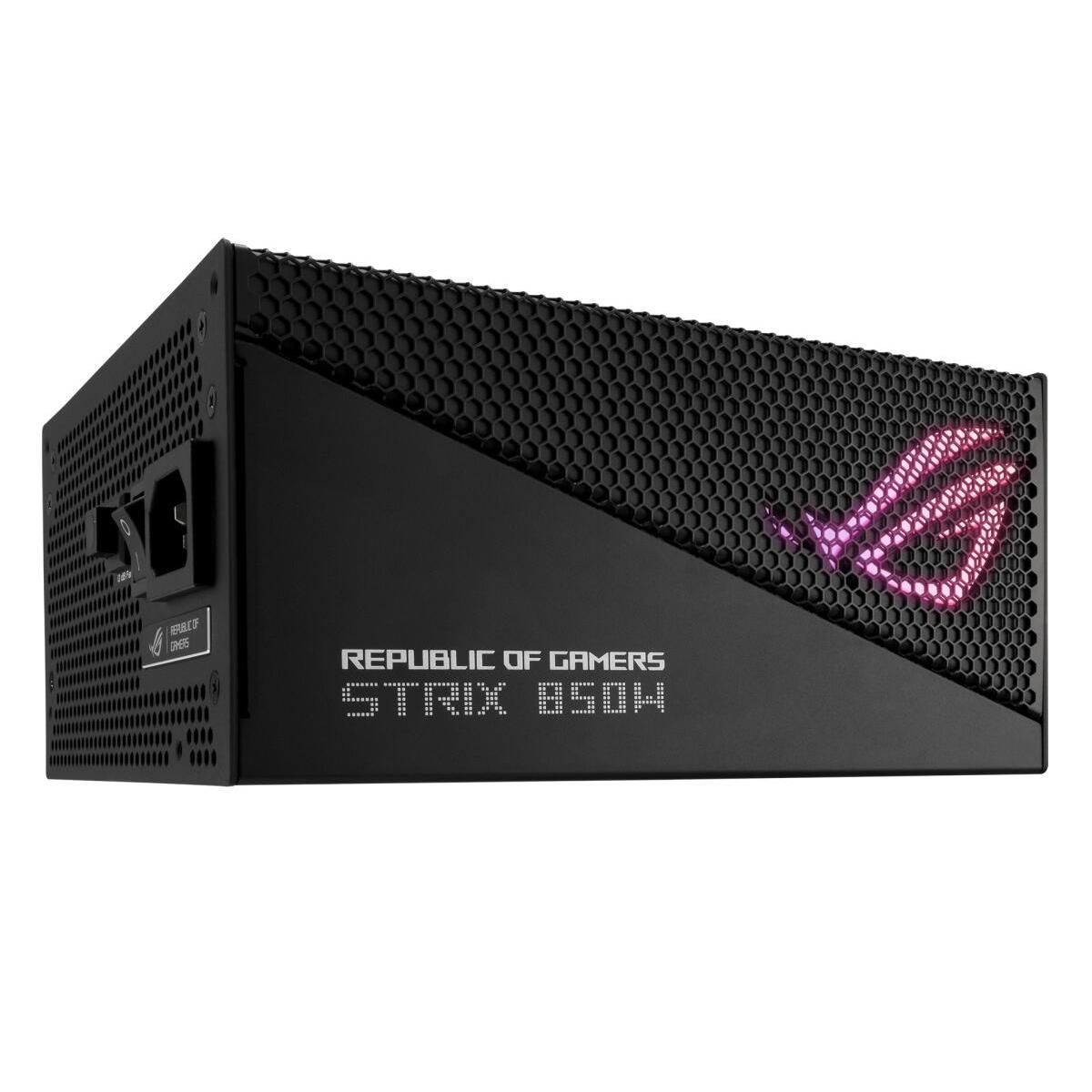 Блок питания ASUS ROG-STRIX-850G-AURA-GAMING /PSU, CE+UK
