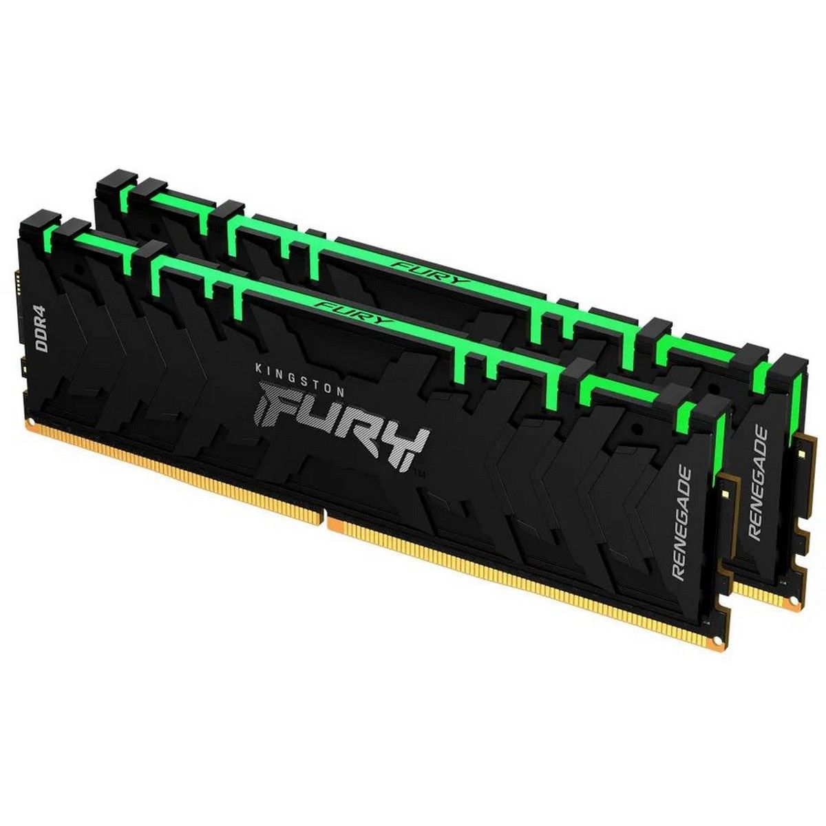 Комплект модулей памяти Kingston 16GB DDR4 4266 DIMM FURY Renegade Black RGB XMP kit 2*8gb, 1RX8 19-26-26 1.4V 288-pin 8Gbit