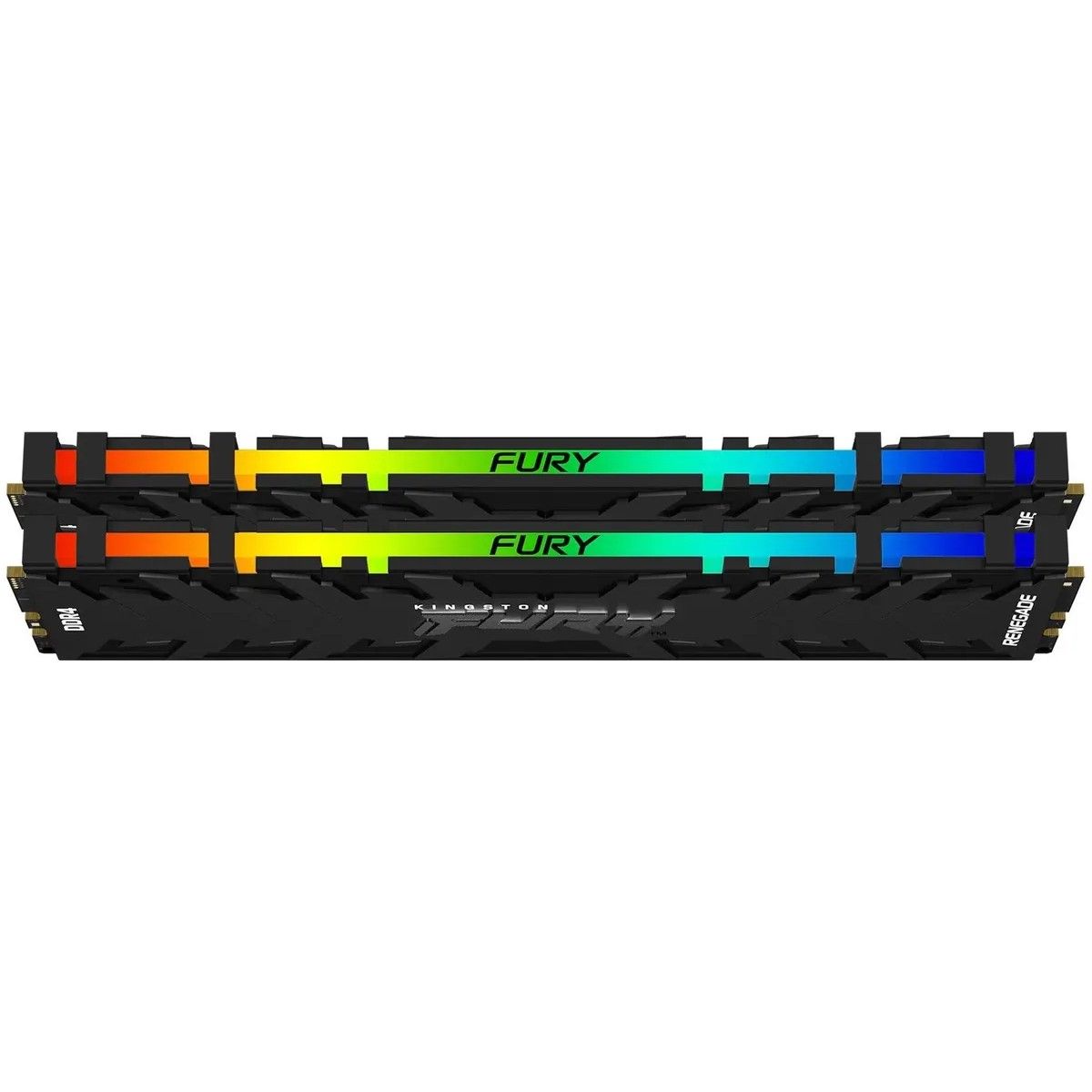 Комплект модулей памяти Kingston 16GB DDR4 4600 DIMM FURY Renegade Black RGB XMP kit 2*8gb, 1RX8 19-26-26 1.5V 288-pin 8Gbit