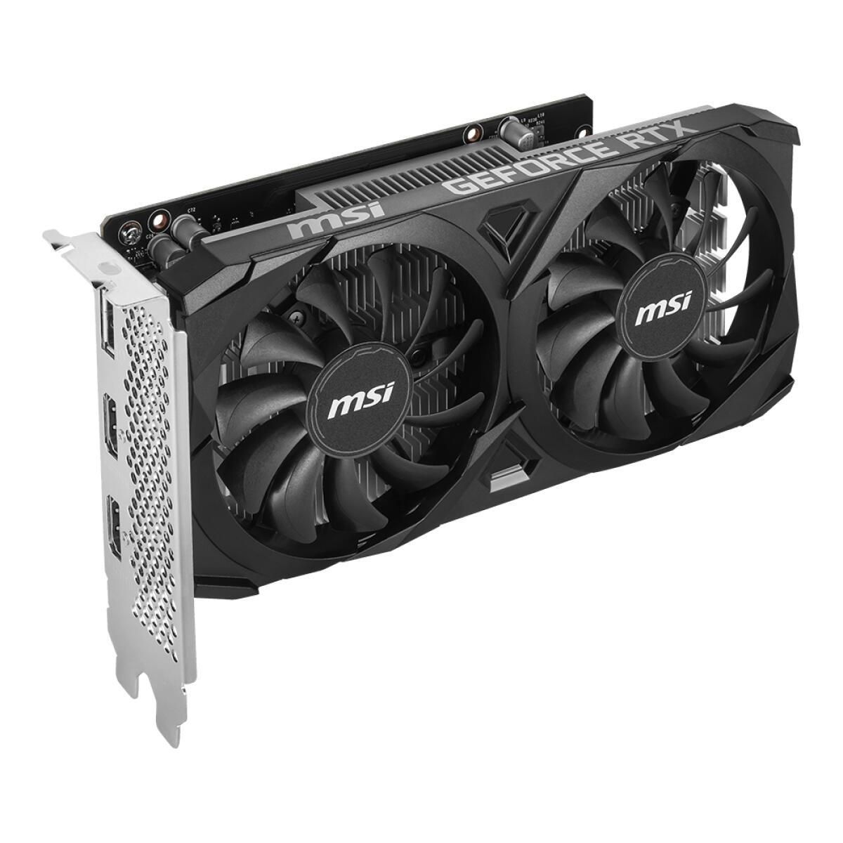 Видеокарта MSI RTX3050 VENTUS 2X OC 6GB GDDR6 96bit DP 2xHDMI 2FAN RTL