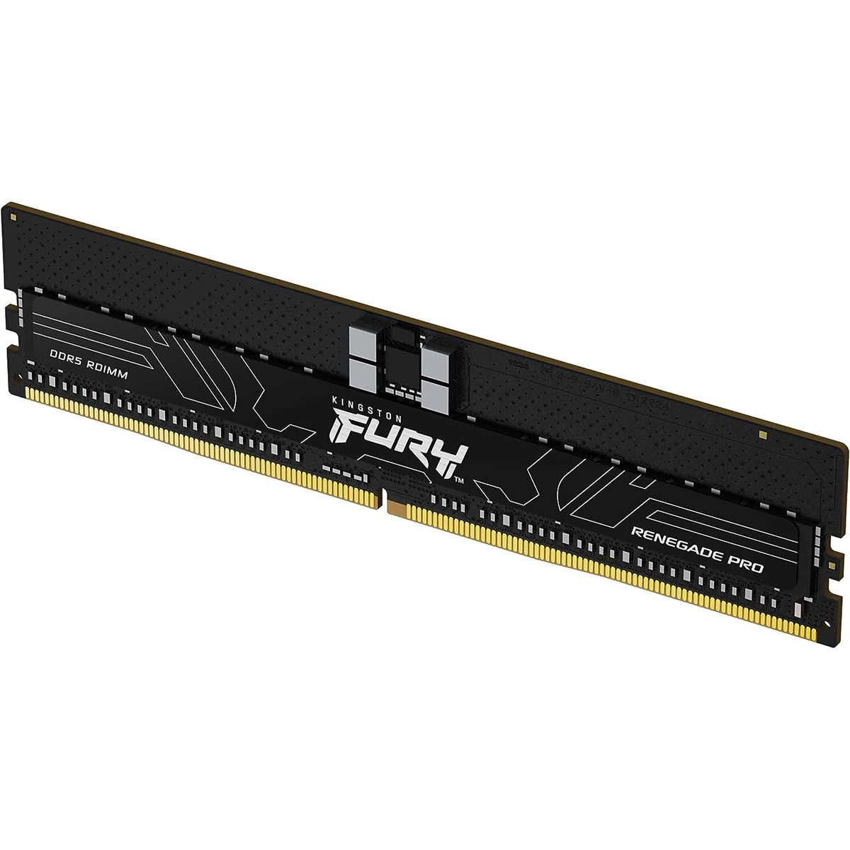 Модуль памяти Kingston 32GB DDR5 6400 FURY Renegade Pro RDIMM Black XMP ECC Registered DIMM (Single Module) 1RX4 32-39-39 1.4V 288-pin 16Gbit