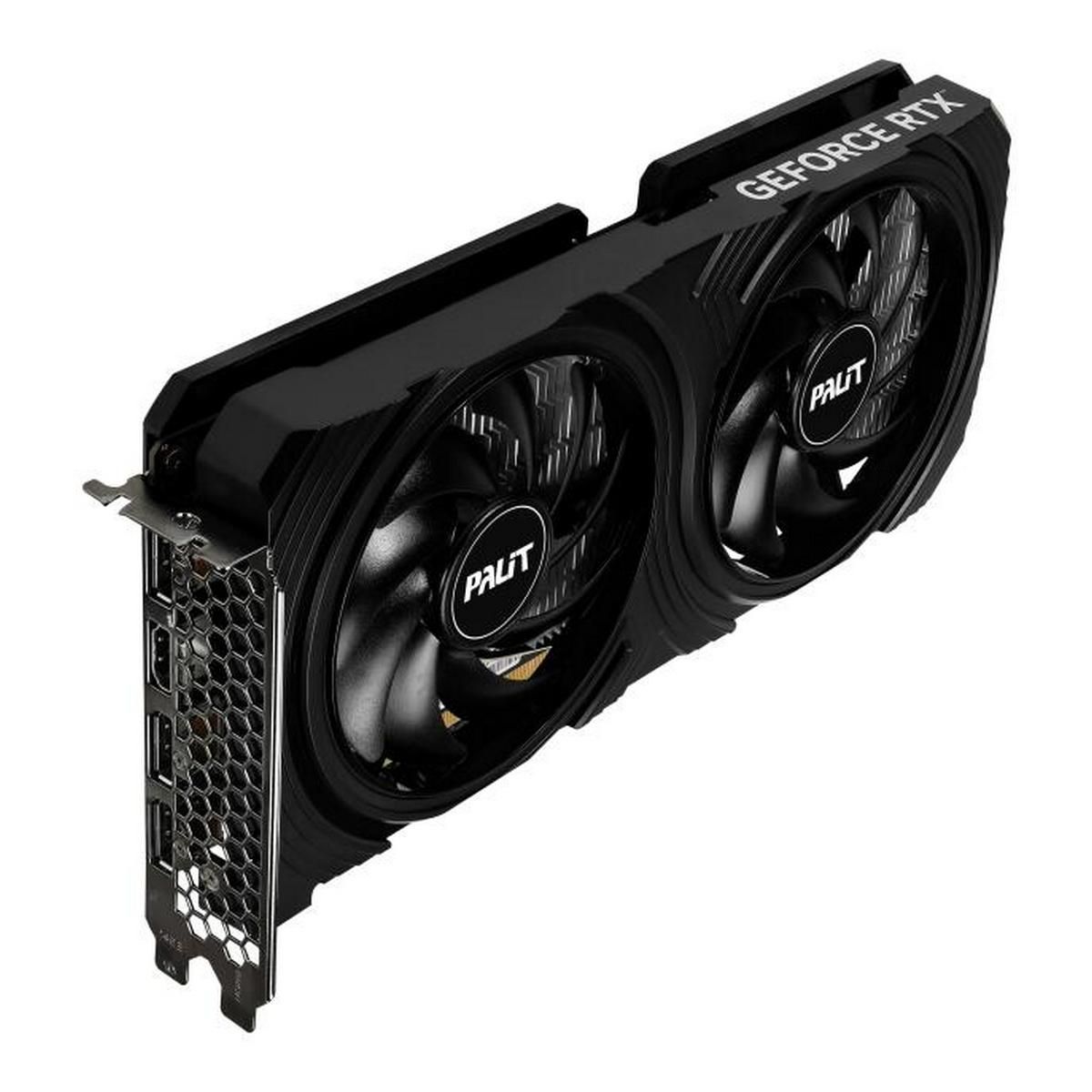 Видеокарта Palit RTX4060 INFINITY 2 8Gb GDDR6 128bit 3xDP HDMI 2FAN