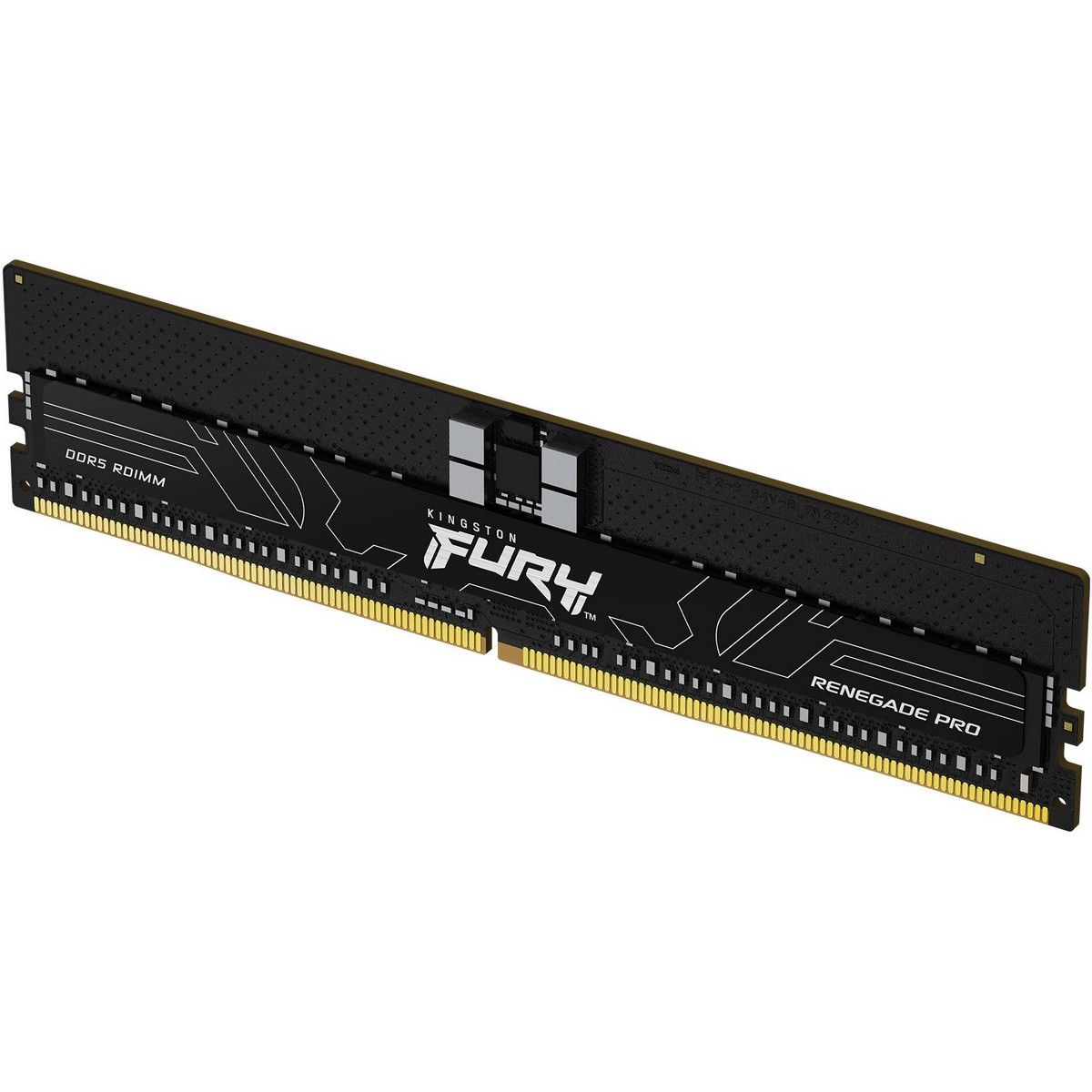 Модуль памяти Kingston 16GB DDR5 6000 FURY Renegade Pro RDIMM Black XMP ECC Registered DIMM (Single Module) 1RX8 32-38-38 1.35V 288-pin 16Gbit
