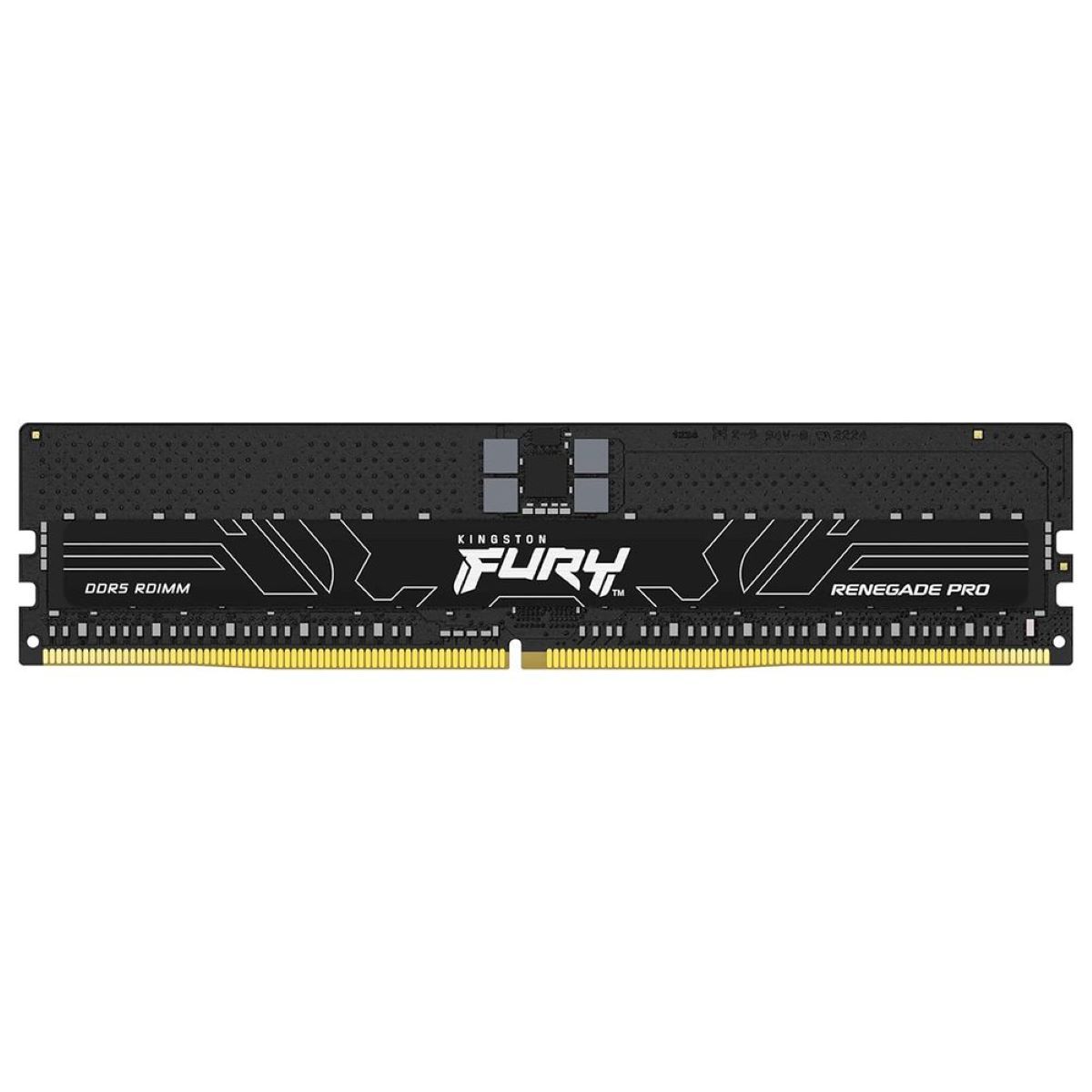 Модуль памяти Kingston 32GB DDR5 4800 FURY Renegade Pro RDIMM Black PnP ECC Registered DIMM (Single Module) 1RX4 36-38-38 1.1V 288-pin 16Gbit