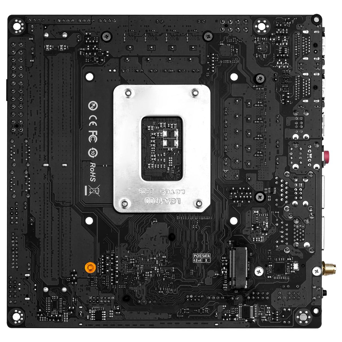 Материнская плата Maxsun MS-Challenger B760ITX D5 WIFI B760, LGA1700, 2*DDR5, 1*PCIEx16, 2*M.2, 1*TypeC, 4*USB3.2Gen1, 6*USB2.0, 4*SATA3.0, 2.5G, 1G, 2*DP, 2*HDMI, Mini-ITX, RTL