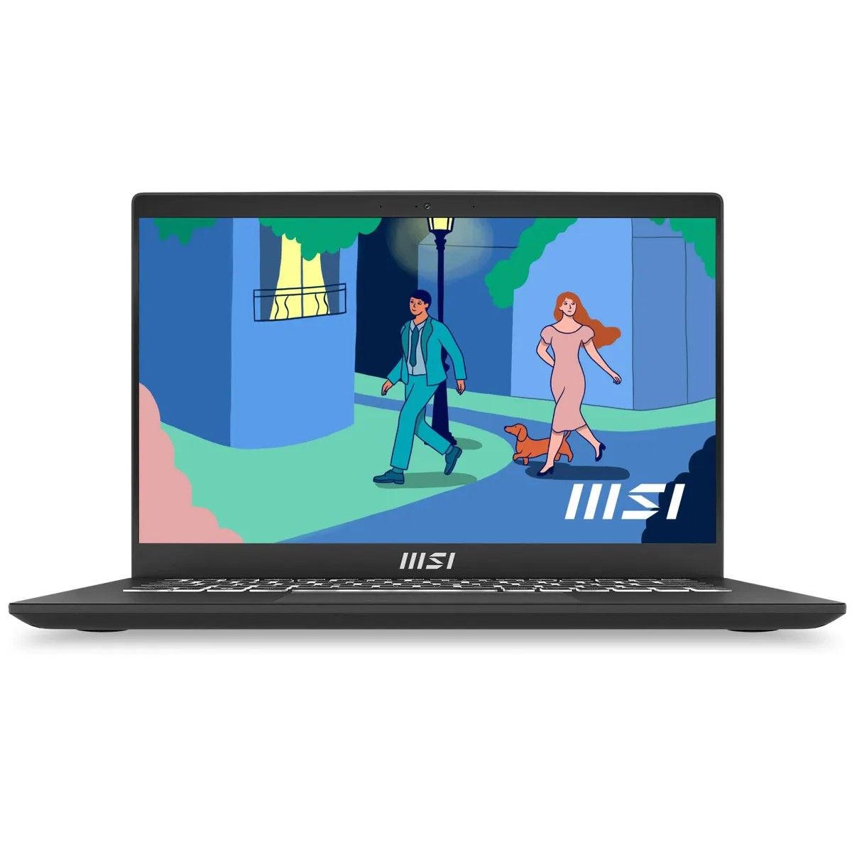 Ноутбук MSI Modern 14 C7M-048US Ryzen 7 7730U/16Gb/SSD512Gb/14"/IPS/FHD/W11HML/black (9S7-14JK12-048)