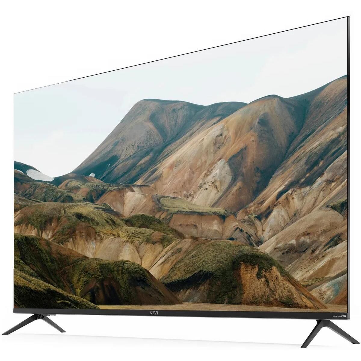 55" Телевизор KIVI 55U740LB, 4K Ultra HD, черный, Android TV
