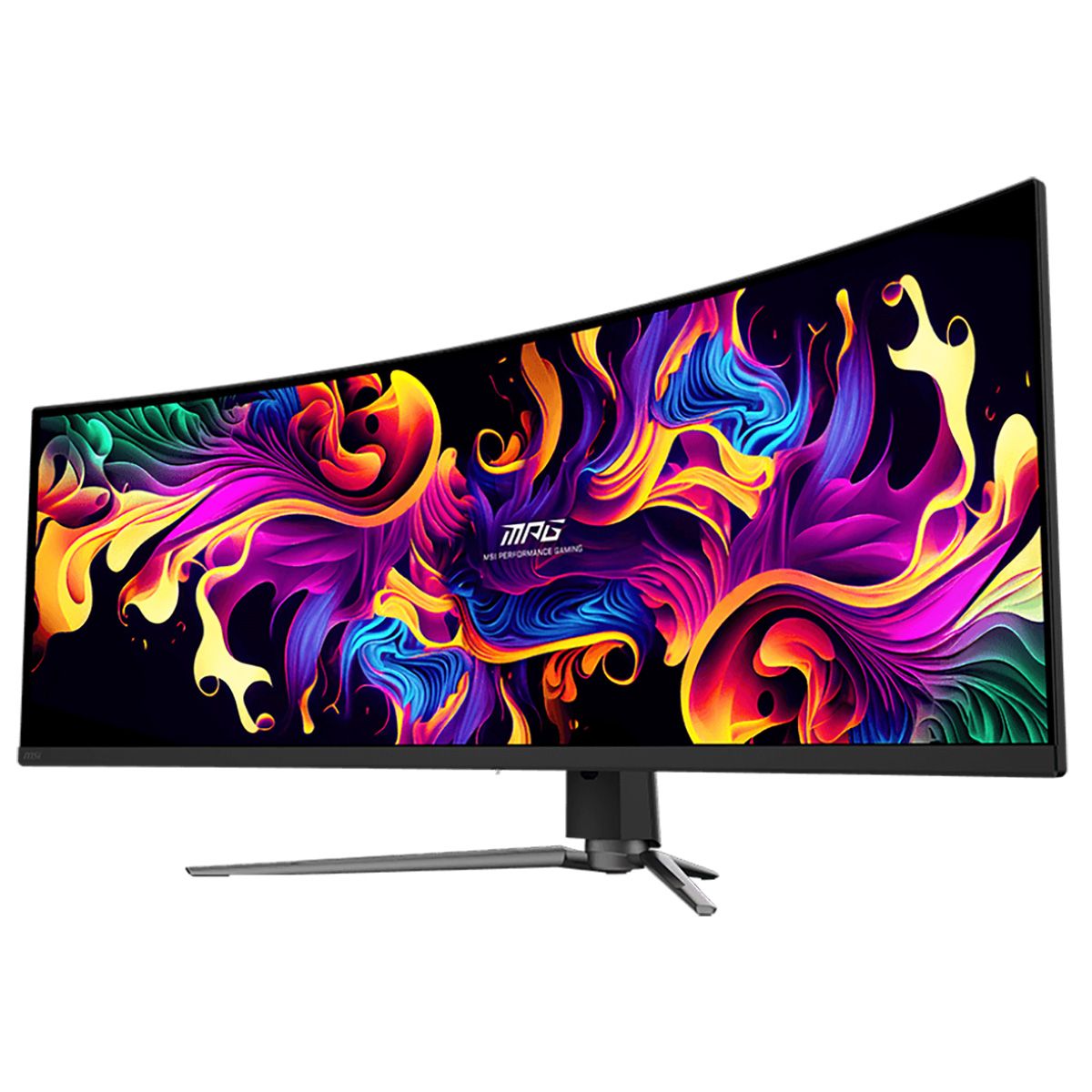 Монитор 49" MSI MPG 491CQP QD-OLED Black (QD-OLED, 5120x1440, HDMI+HDMI+DP+Type C, 0.03 ms, 178°/178°, 250 cd/m, 1500000:1, 144Hz, Curved)