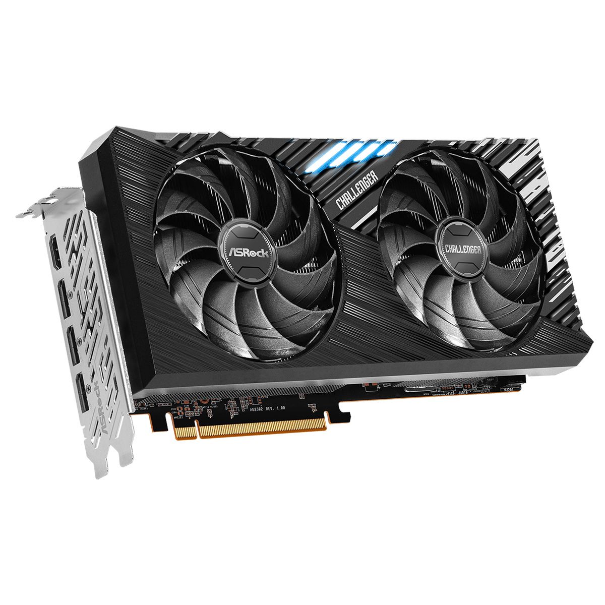 Видеокарта ASRock RX7900GRE CHALLENGER OC 16GB GDDR6 256bit 3xDP HDMI 2FAN RTL