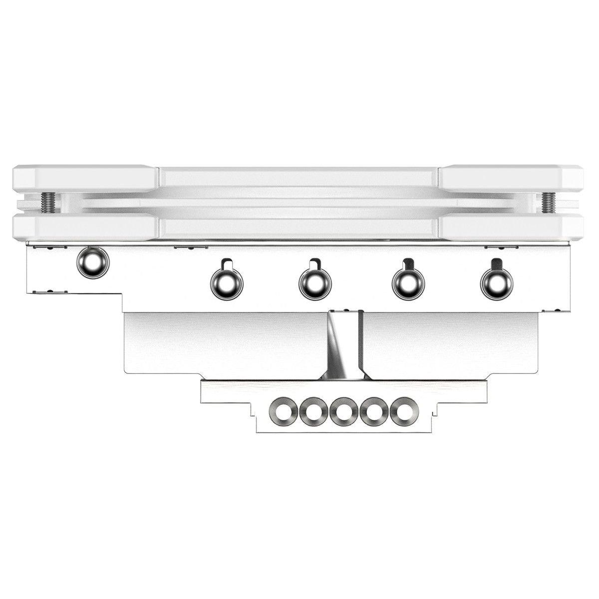 Вентилятор Cooler ID-Cooling IS-55 ARGB WHITE 125W/PWM/all Intel /AMD AM4, AM5/ Low profile/Screws