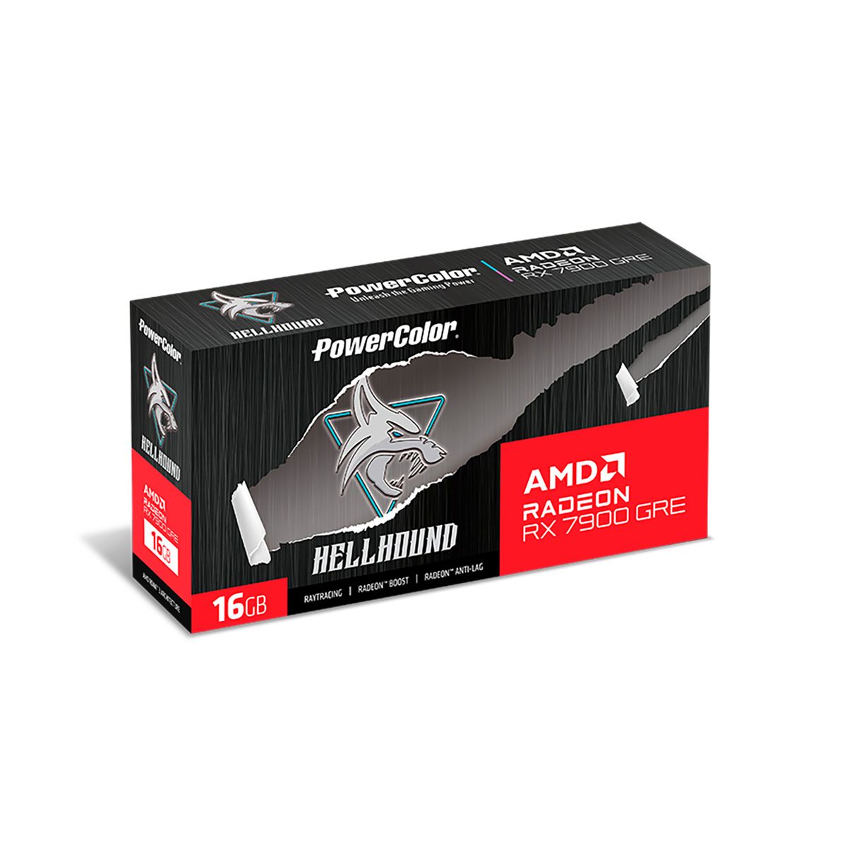Видеокарта PowerColor RX7900GRE HELLHOUND 16GB GDDR6 256bit 3xDP HDMI 3FAN RTL