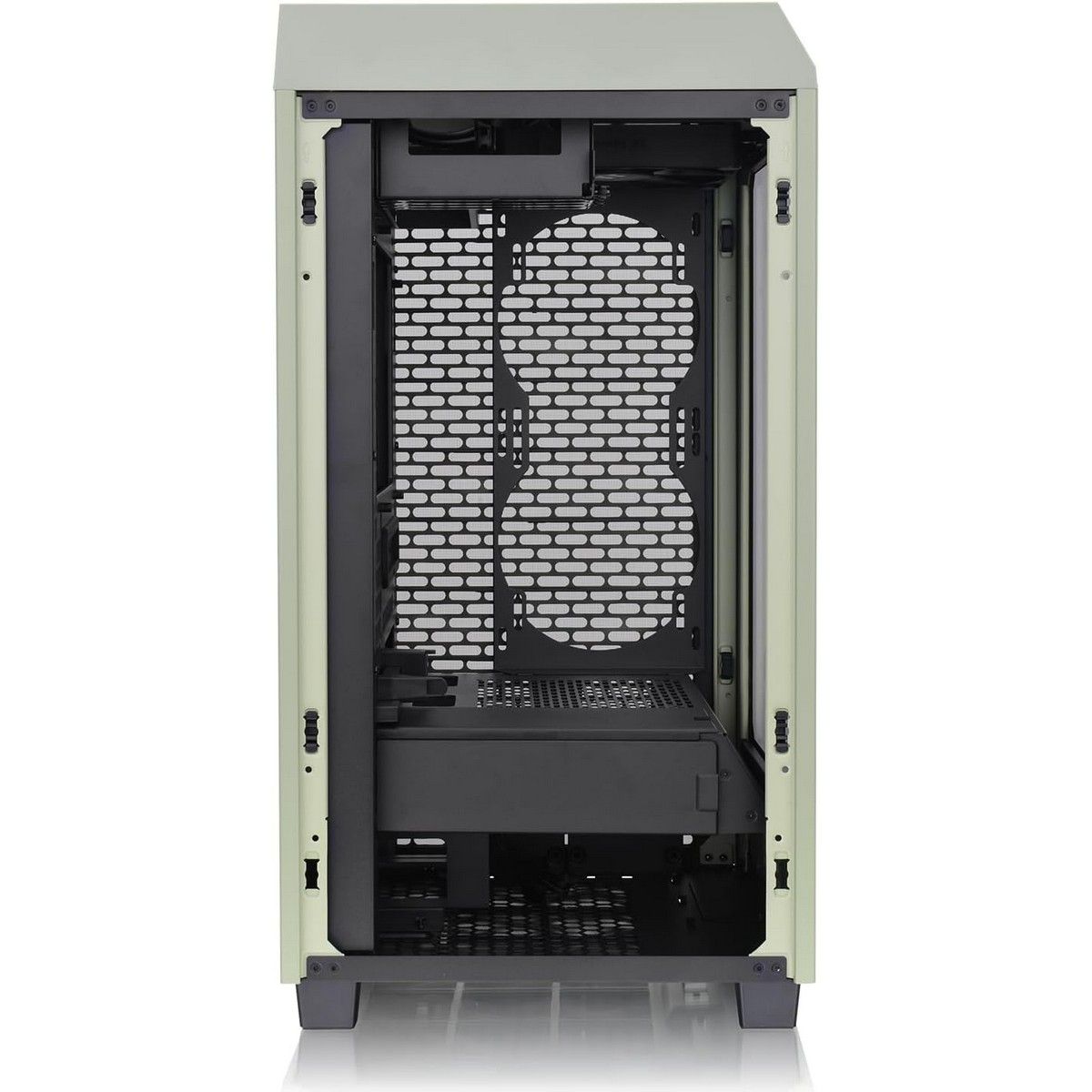 Корпус Thermaltake The Tower 200 Matcha Green /Matcha Green/Win/SPCC/Tempered Glass*1/CT140 Fan*2/Color Box