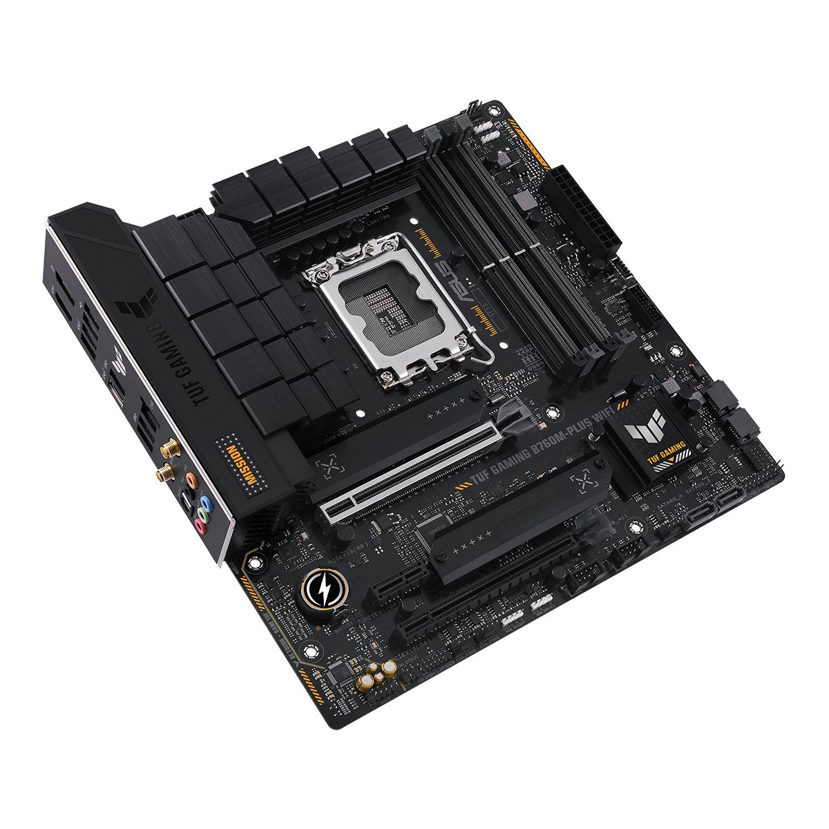 Материнская плата ASUS TUF GAMING B760M-PLUS
WIFI /LGA1700,B760,USB3.2GEN2X2,WIFI 6,MB (90MB1ET0-M1EAY0)