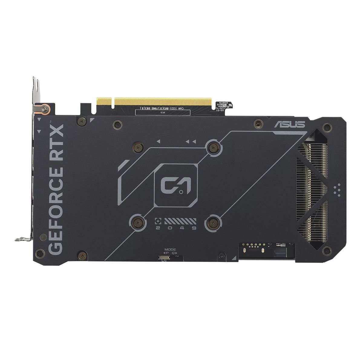 Видеокарта ASUS DUAL-RTX4070-O12G-EVO /RTX4070,HDMI,DP*3,12G,D6X (90YV0J15-M0NA00)