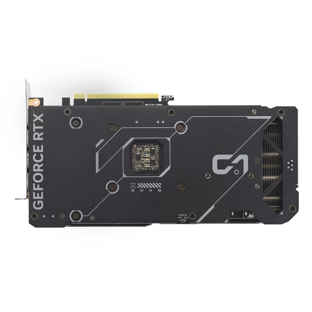 Видеокарта DUAL-RTX4070TIS-O16G (90YV0KF3-M0NA00) /RTX4070TIS ,HDMI*1,DP*3,16G,D6X