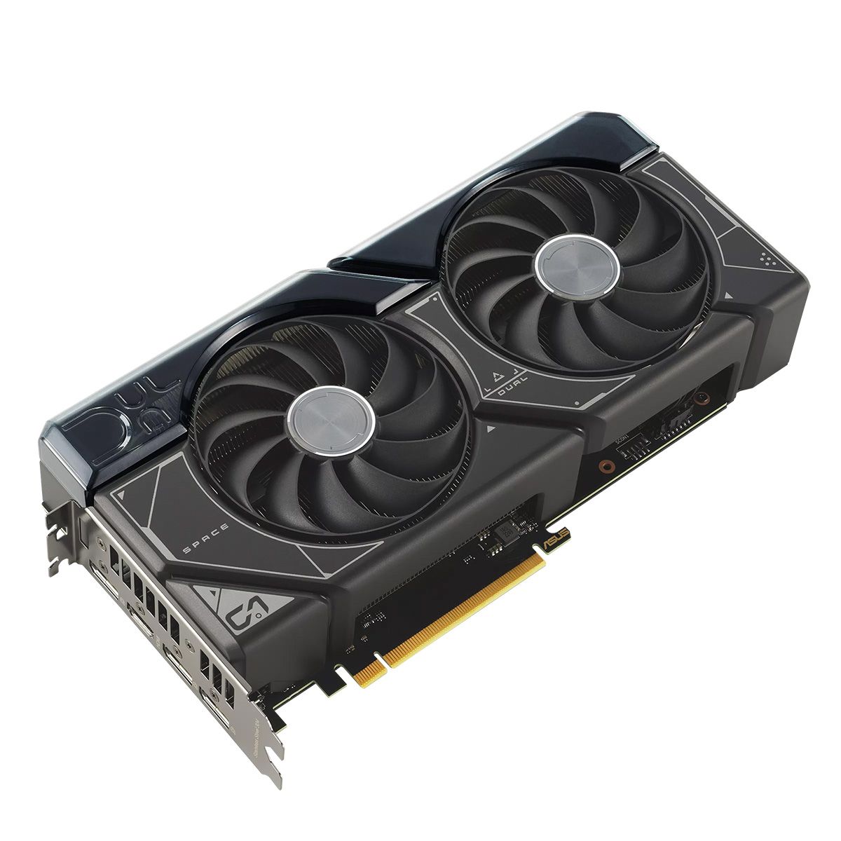 Видеокарта DUAL-RTX4070TIS-O16G (90YV0KF3-M0NA00) /RTX4070TIS ,HDMI*1,DP*3,16G,D6X