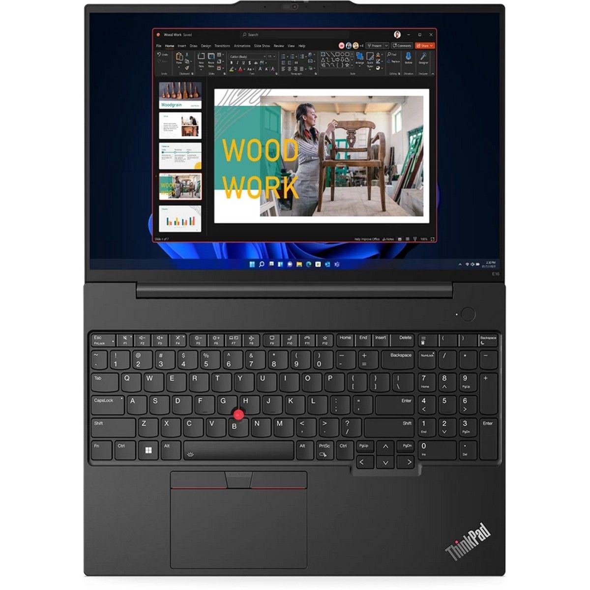 Ноутбук Lenovo Thinkpad E16 G1 Core i7- 1355U/16Gb/SSD512Gb/16.0"/IPS/WUXGA/noOS/black (21JN009NRT)