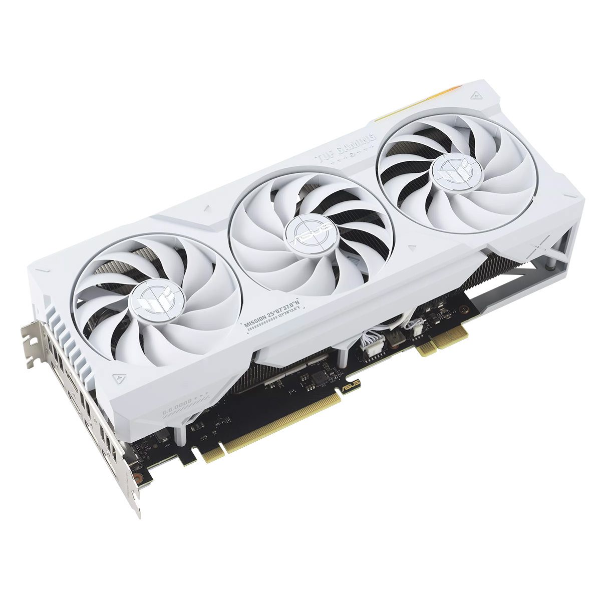 Видеокарта ASUS TUF-RTX4070TIS-O16G-BTF-WHITE //RTX4070TIS ,HDMI*2,DP*3,16G,D6X