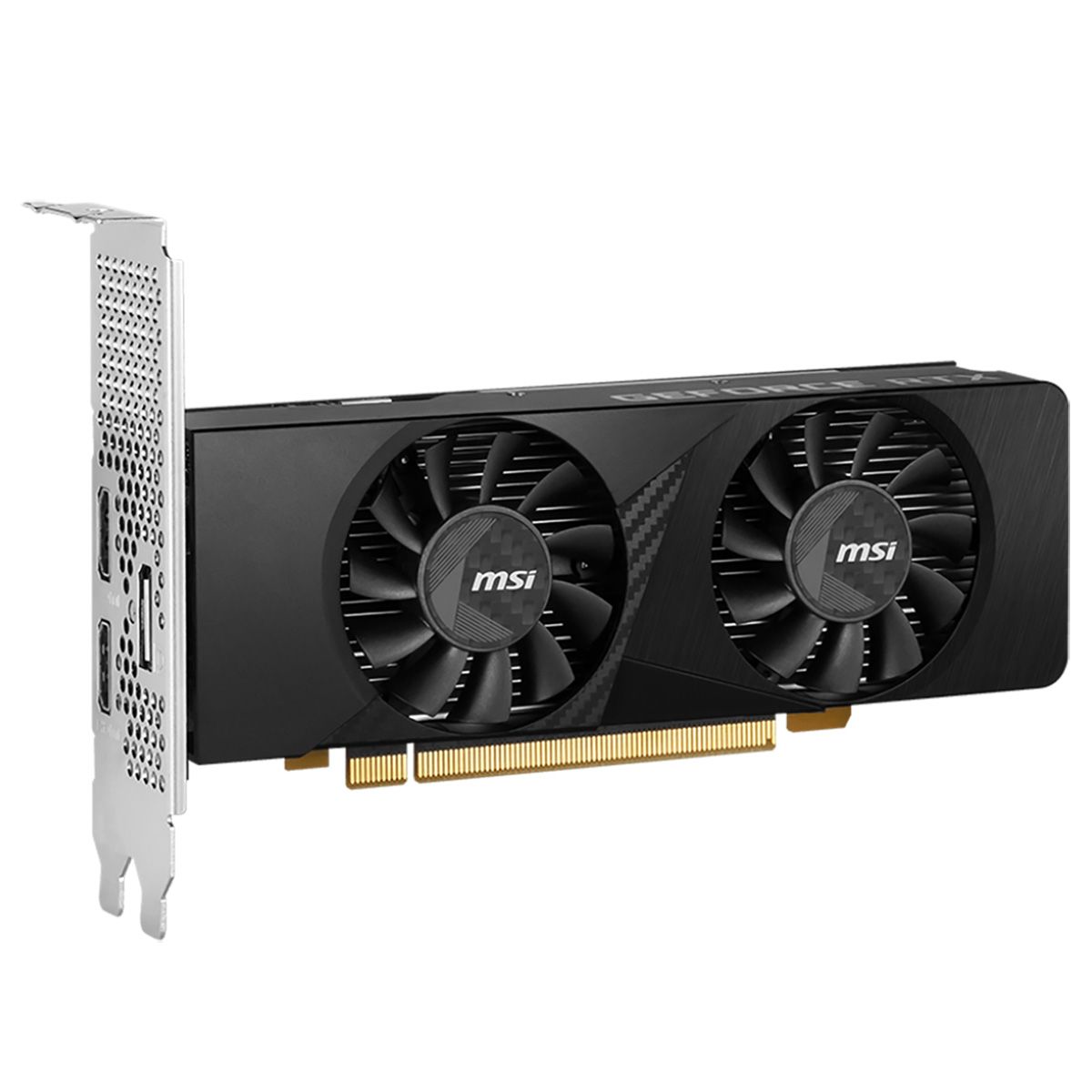 Видеокарта MSI RTX3050 LP 6GB GDDR6 96bit DP HDMI 2FAN RTL
