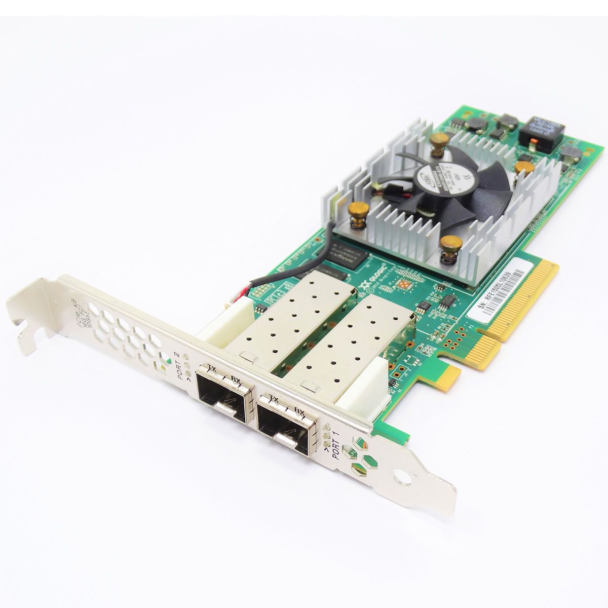Сетевой адаптер Qlogic QLE2672-CK 16Gb/s FC HBA, 2-port, PCIe v2.0 x8 (или v3.0 x4), LC MMF (упаковка: блистер. в комплекте один брекет: FullHeight)