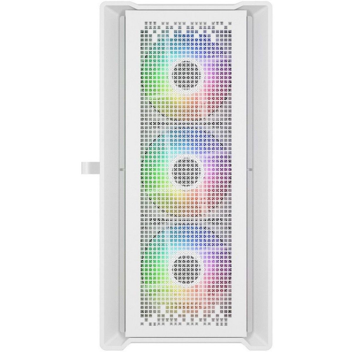 Корпус Powercase ByteFlow Micro White, Tempered Glass, 4х 120mm ARGB fans, ARGB HUB, белый, mATX (CAMBFW-A4)