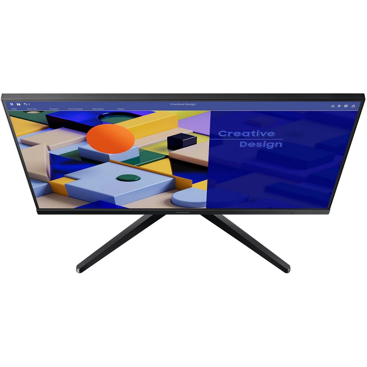 Монитор 27" SAMSUNG S27C312EAI (Essential S3 S31C) Black (IPS, 1920x1080, D-Sub+HDMI, 5 ms, 178°/178°, 250 cd/m, 1000:1, 75Hz)