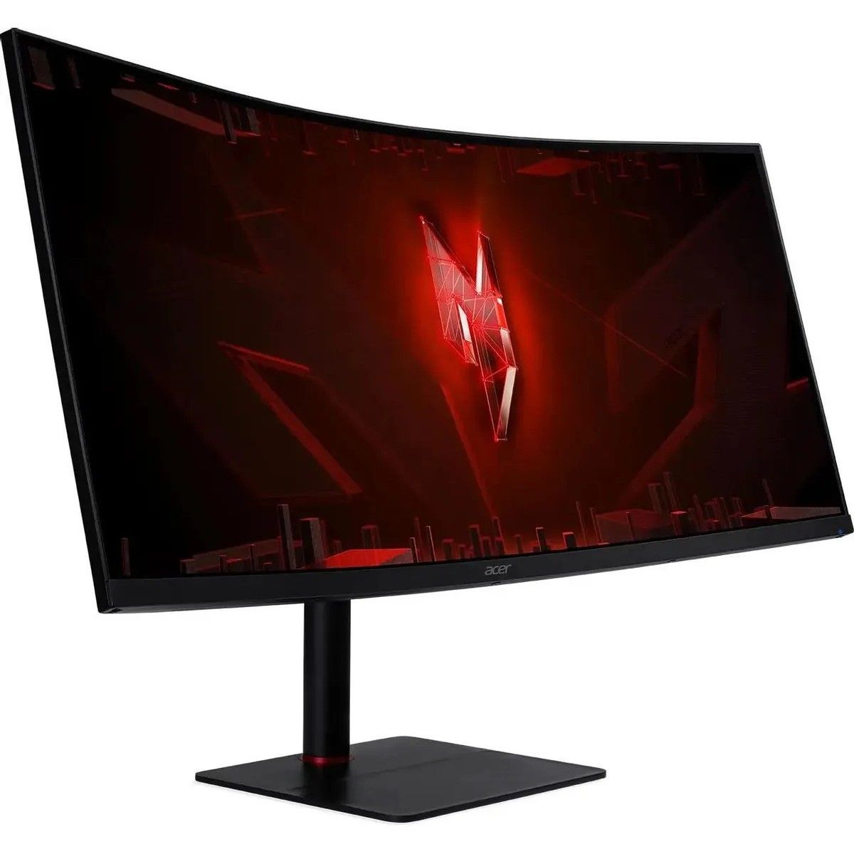 Монитор 34" ACER Nitro XV345CURV3bmiphuzx Black (VA, 3440x1440, HDMI+DP+Type-C (65W), USB Hub, 1 ms, 178°/178°, 300 cd/m, 1000:1, 180Hz, MM, Curved 1000R)