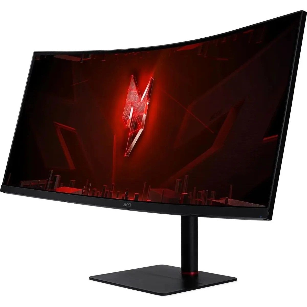 Монитор 34" ACER Nitro XV345CURV3bmiphuzx Black (VA, 3440x1440, HDMI+DP+Type-C (65W), USB Hub, 1 ms, 178°/178°, 300 cd/m, 1000:1, 180Hz, MM, Curved 1000R)