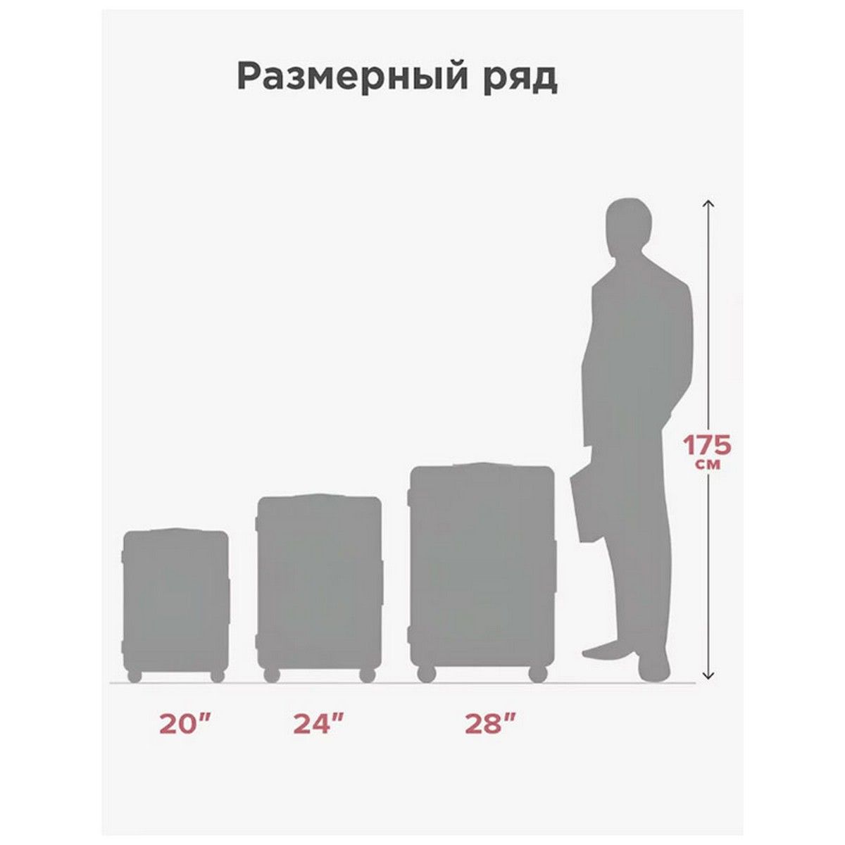 Чемодан Ninetygo Чемодан NINETYGO Danube MAX luggage -26''-Зеленый