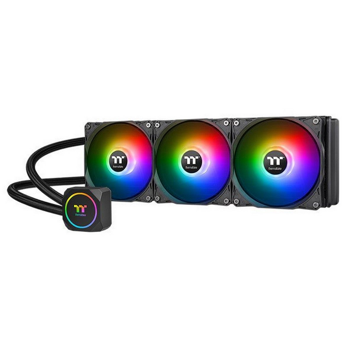 Жидкостная система охлаждения Thermaltake TH360 ARGB Sync |CL-W300-PL12SW-A| All-In-One Liquid Cooling System/ARGB Fan 120*3 RTL {6} (525824)