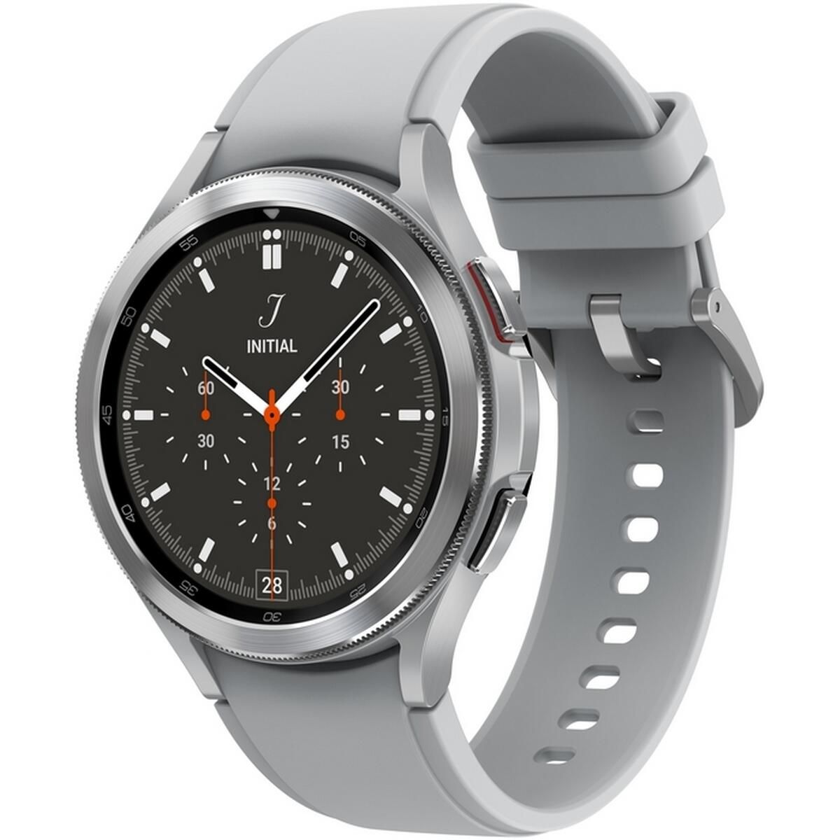 Смарт-часы Samsung Galaxy Watch4 Classic, 46 мм серебрянные (SM-R890NZSAINS)