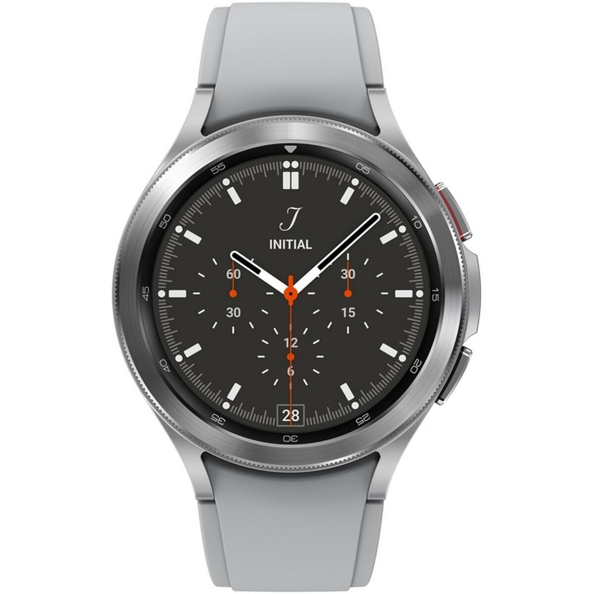 Смарт-часы Samsung Galaxy Watch4 Classic, 46 мм серебрянные (SM-R890NZSAINS)