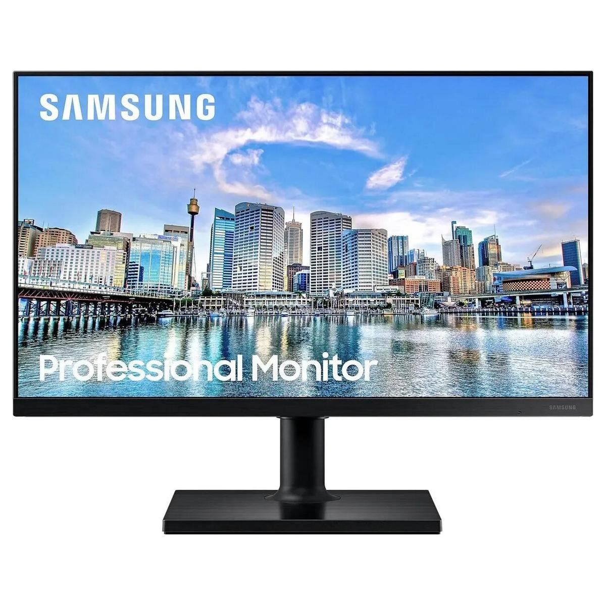 Монитор Samsung 23.8" SAMSUNG F24T450FQI Black (IPS, 1920x1080, HDMI+DP, 5 ms, 178/178, 250 cd/m, 1000:1, Pivot)