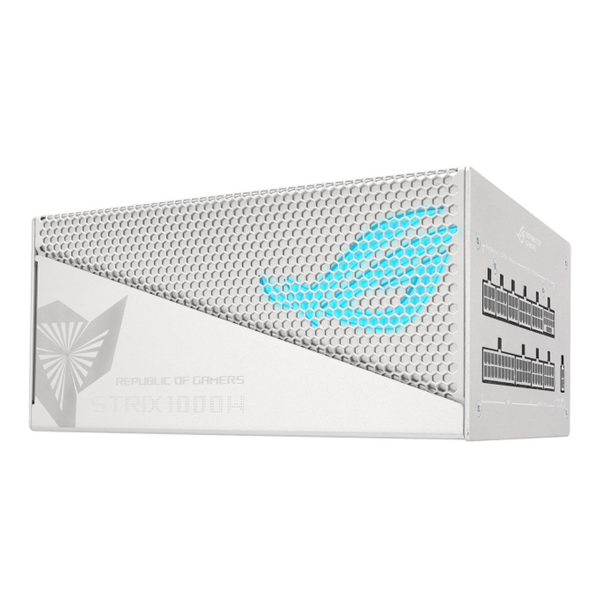 Блок питания ASUS ROG-STRIX-1000G-AURA-WHITE-GAMING /PSU, CE+UK (90YE00P5-B0NA00)