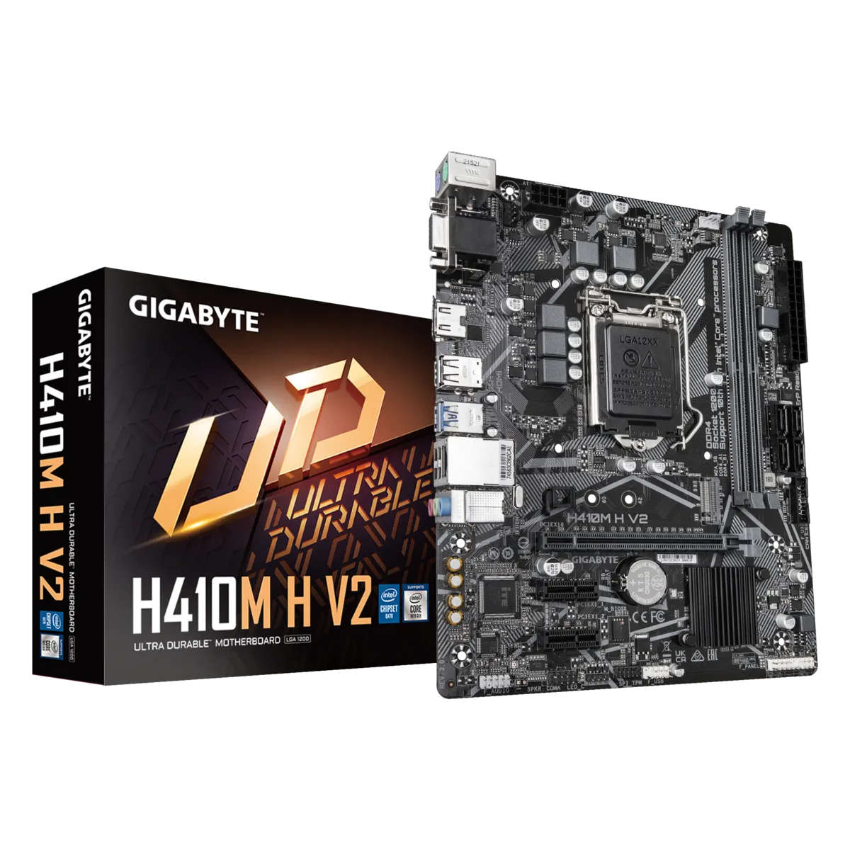 H410M H V2 2.0 - Материнская плата Gigabyte H410M H V2 2.0, RTL