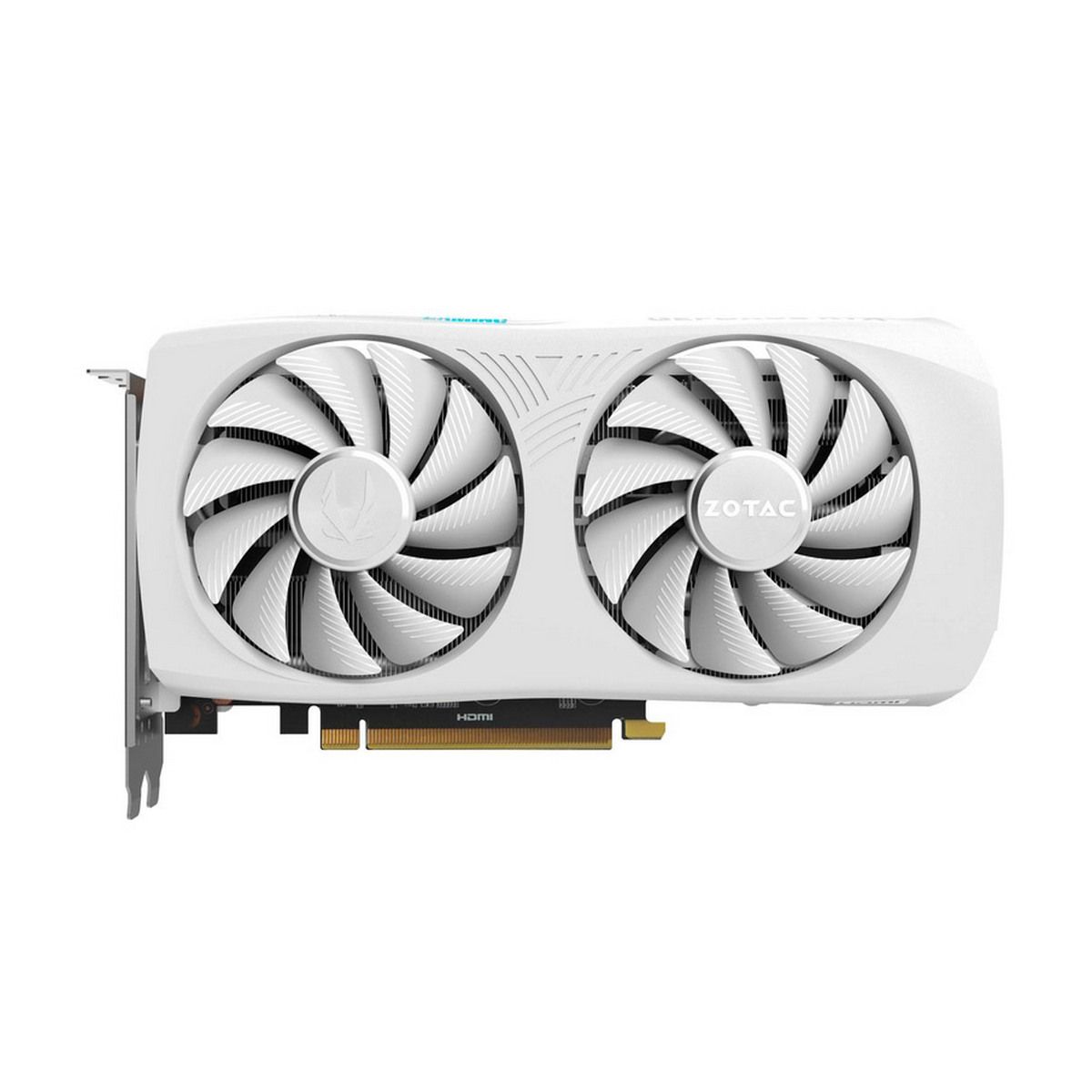 Видеокарта Zotac RTX4070 SUPER ТWIN EDGE ОС WHITE ED 12GB GDDR6X 192bit 3xDP HDMI 2FAN Medium Pack