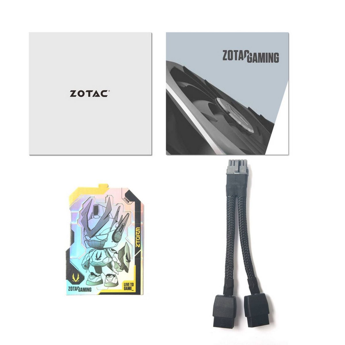 Видеокарта Zotac RTX4070 SUPER ТWIN EDGE ОС WHITE ED 12GB GDDR6X 192bit 3xDP HDMI 2FAN Medium Pack