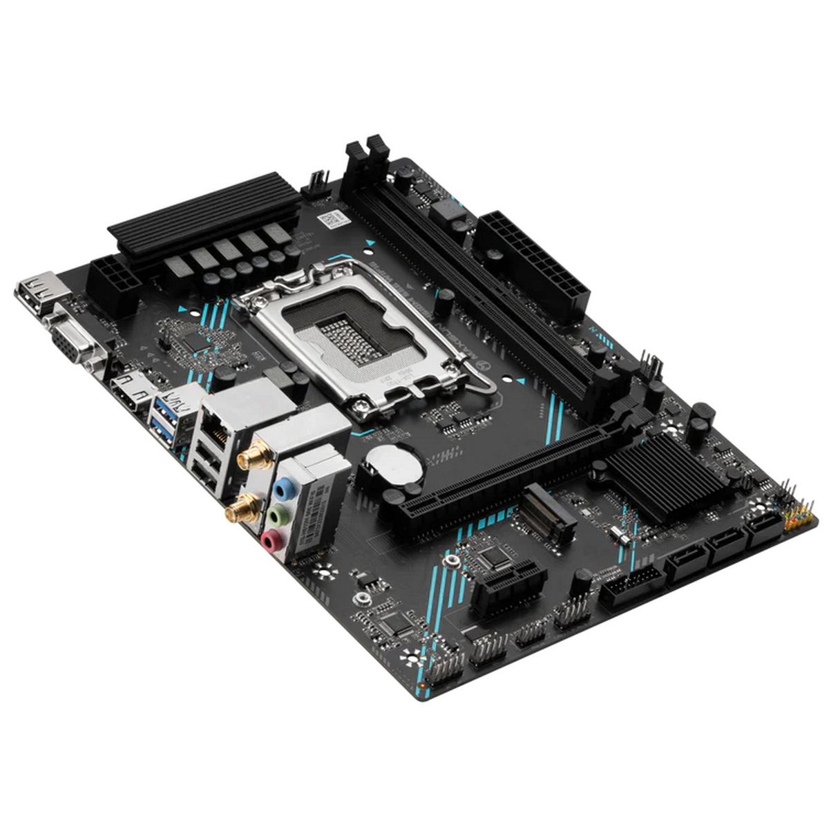 Материнская плата Maxsun MS-H610M 666 WIFI6 H610, LGA1700, 2*DDR4, 1*PCIEx16, 1*PCIEx1, 1*M.2, 4*USB3.2Gen1, 5*USB2.0, 3*SATA3.0, 1G, VGA, HDMI, M-ATX, RTL