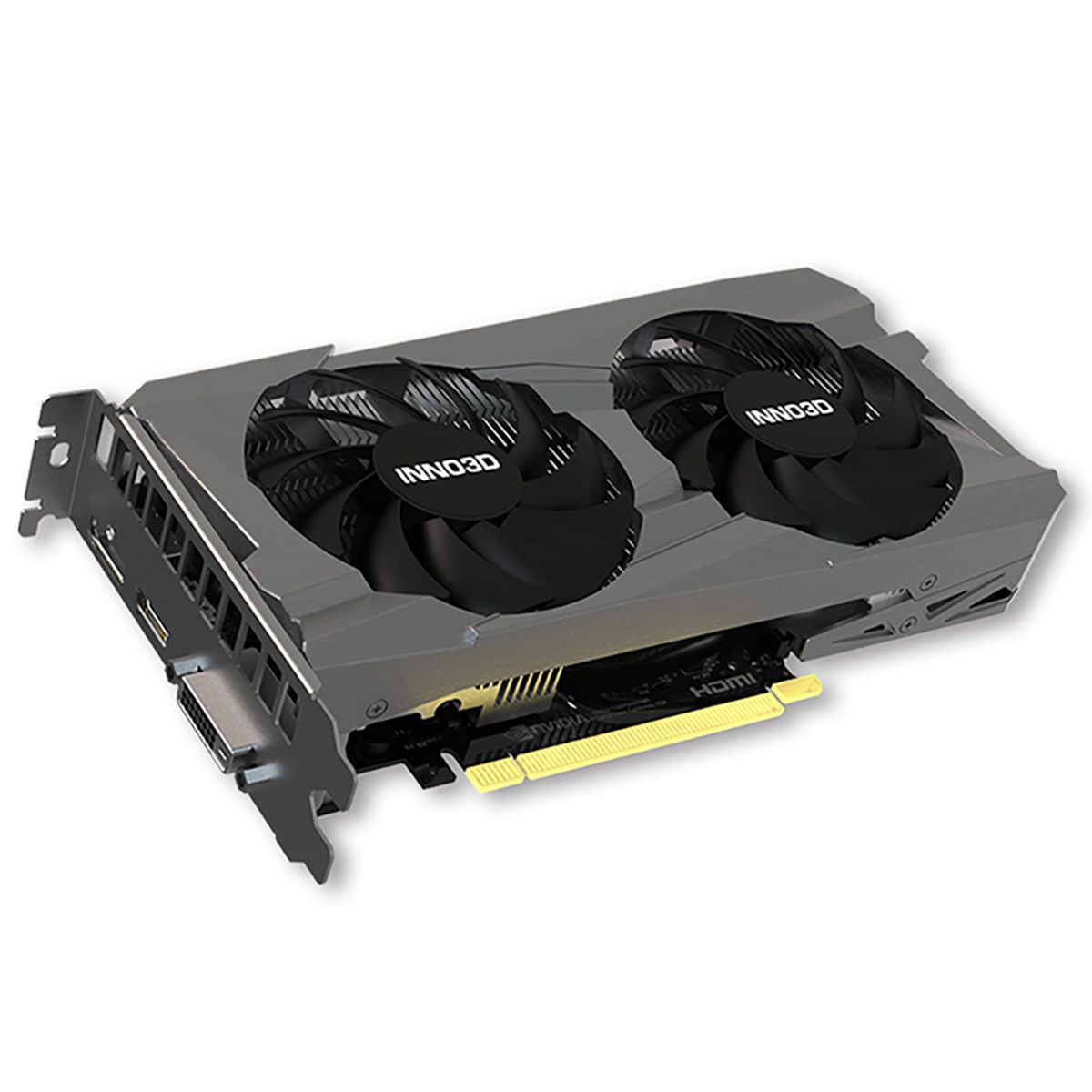 Видеокарта INNO3D RTX3050 TWIN X2 6GB GDDR6 96bit DVI DP HDMI 2FAN RTL