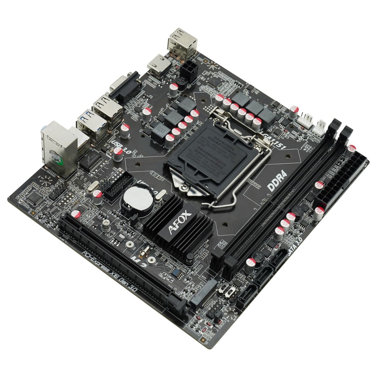 Материнская плата AFOX motherboard intel B250, INTEL Socket 1151, Micro-ATX